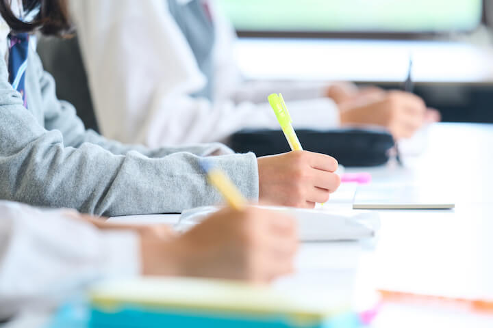 模試の様子