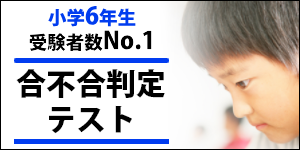 四谷大塚　合不合判定テスト