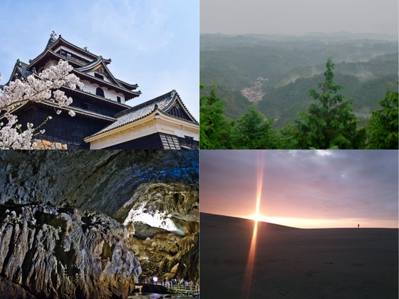 中国地方の旅行先イメージ