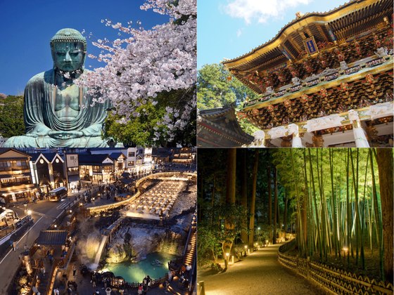 関東の旅行先イメージ