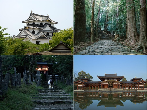 近畿地方の旅行先イメージ