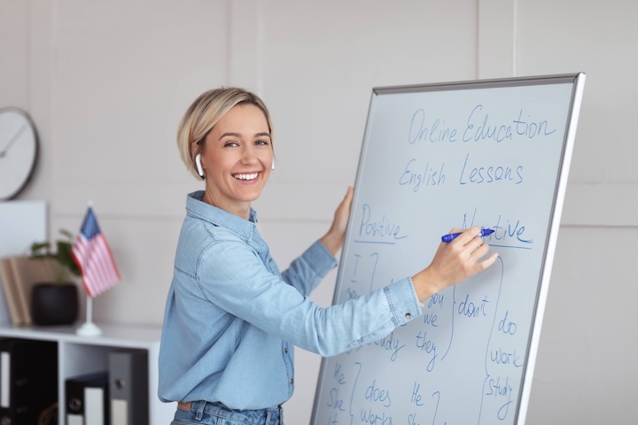 英語に特化した帰国子女向け塾のイメージ